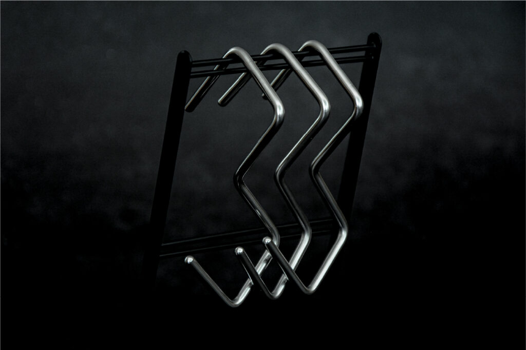 ワイヤーフォーミング（線材加工）製品「3D-Sフック」